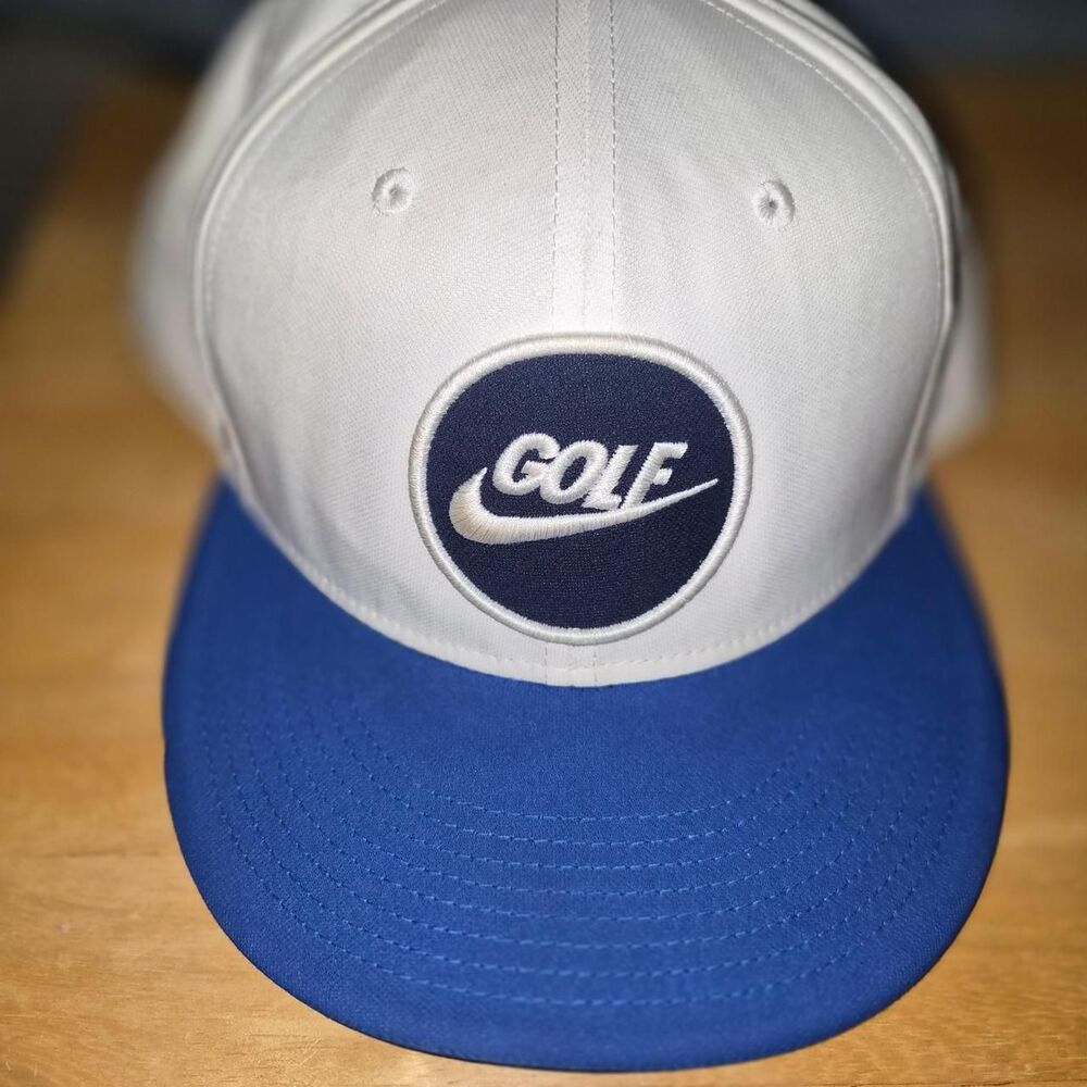 Nike Men's White and Cream Hat